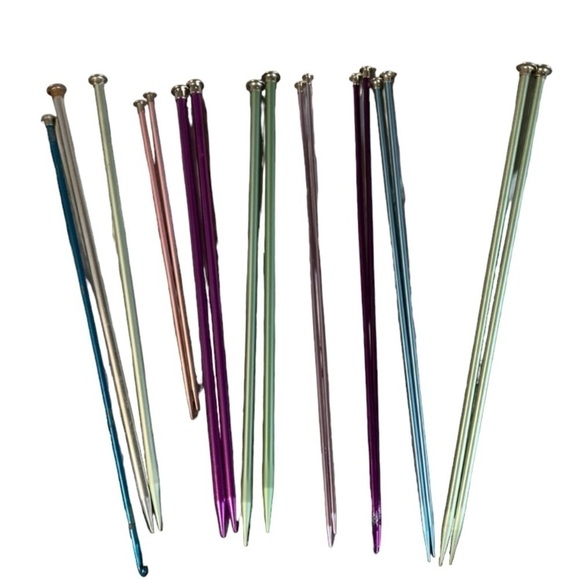 Set of 8 vintage knitting needles - Picture 1 of 6